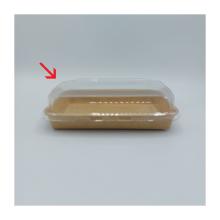 COUVERCLE PET TRSP 185X129X32MM > CAKE/SUSHI TRAY NR5 CARTON/PE 732042 (12X50) photo du produit
