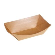 RAVIER BATEAU CARTON/PLA KRAFT BRUN 139/98X85/51X36MM 200ML (4X250) photo du produit