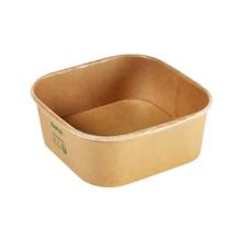 RAVIER BRICK LARGE CARTON/PLA BRUN 168X168X65MM 1200ML (4X40) photo du produit