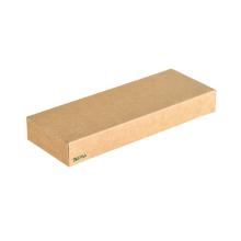 COUVERCLE VIKING SLIM BRICK BRUN CARTON/PLA BRUN POUR BOX - 225X85X30MM (1X300) photo du produit