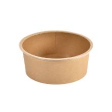 SALADBOWL RONDA WIDE FLAT SEALABLE KARTON/PE BRUIN D.150 H.60MM - 750ML (330) artikelfoto