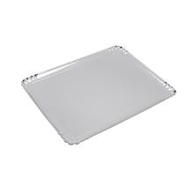 PLATEAU CARTON ARGENT/BLANC RECTANGULAIRE 250X340MM (4X25) photo du produit