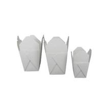 FOODCONTAINER CARTON CARRE SANS ANSE - 920ML (9X50) photo du produit