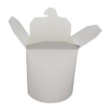 FOODCONTAINER CARTON BLANC ROND 90X72 H.99MM 460ML (20X25) photo du produit