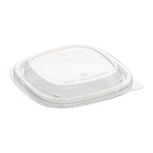 COUVERCLE RPET AF 130X130MM > BOL A SALADE CARRE 73214012 73214016 (6X50) photo du produit