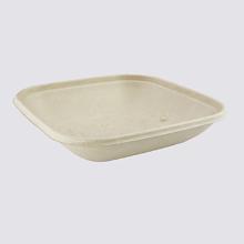 BOWL CANNE A SUCRE NATUREL CARRE 170X170X30MM - 500ML (6X50) photo du produit