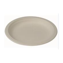 ASSIETTE ROND CANNE A SUCRE BLANCHE D.155 H.15MM (10X50) photo du produit