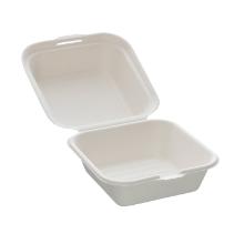 HAMBURGERBOX CANNE A SUCRE BLANC 150X150X80MM (12X50) photo du produit