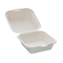 HAMBURGERBOX CANNE A SUCRE BLANC 150X150X80MM (12X50) photo du produit