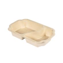 BAK TAKE-AWAY SUIKERRIET/PE BEIGE 2 VAKS 250X159X45MM - 625/360ML (1X225) artikelfoto
