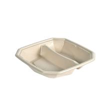 OCTABAGASSE SUIKERRIET/PBAT-PLA BEIGE 224X224X42MM 2 VAKS - 520/340ML (4X50) artikelfoto