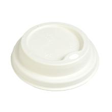 COUVERCLE DOME CANNE A SUCRE BLANC POUR GOBELET CARTON D.90MM (20X50) photo du produit