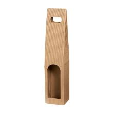 EMBALLAGE BOUTEILLE - BOITE CARTON PORTABLE NATURA 1 BOUT. 90X90X445MM (1X50) photo du produit
