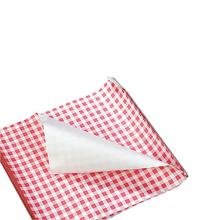 PAPIER DUPLEX KRAFT/PE VICHY BLANC/ROUGE 330X400MM (1X15KG) photo du produit