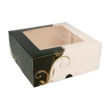 BANKETDOOS KARTON GOLFKARTON NANO CLASSIC MET OPP VENSTER - 230X230X75MM (4X50) artikelfoto