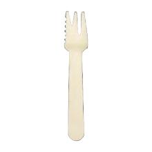 FOURCHETTE SNACK BOIS 140MM (4X250) photo du produit
