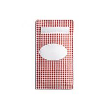 SNACK SACCHETTO TISSUE CARREAUX ROUGES 14.3X21CM MEDIUM (1X250) photo du produit