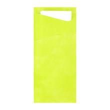 SACCHETTO KIWI 8.5X19CM + SERVIETTE PAP. BLANCHE - 2PLIS (5X100) photo du produit