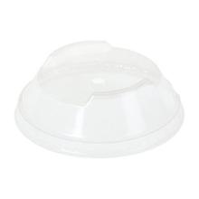 COUVERCLE DOME AVEC TROU POUR PAILLE PLA D.96MM (24X50) photo du produit