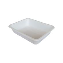 ASSIETTE MENU PP INJECTE BLANC 228X178X50MM - 1 COMP. - 1400ML (1X260) photo du produit