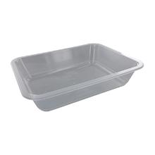 ASSIETTE MENU PP INJECTÉ TRSP 228X178X50MM - 1 COMP. - 1400ML (1X260) photo du produit