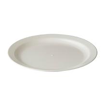 ASSIETTE RONDE PLATE POLYCARBONATE BLANCHE D.254 H.25MM (1X40) photo du produit