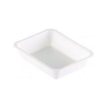 ASSIETTE MENU PP THERMOF. BLANC 227X178X50MM - 1 COMP. - 1345ML (1X216) photo du produit