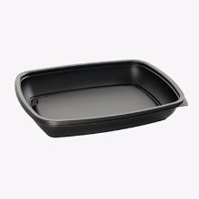 RAVIER FASTPAC PP NOIR RECT . 230X165X36MM-600ML (4x75) photo du produit