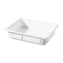 RAVIER 1/2GN PP BLANC 325X265X60MM - 1 COMP. - 4000ML (1X100) photo du produit