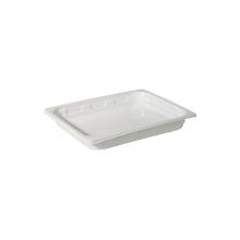 RAVIER 1/2GN PP BLANC 325X265X40MM - 1 COMP. - 2700ML (2X50) photo du produit
