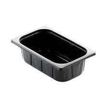 RAVIER 1/4GN PP NOIR 265X161X80MM - 1 COMP. - 2000ML (4X50) photo du produit