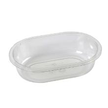 RAVIER PLUSPACK DPET TRSP. OVALE 167X116X45MM - 525ML (1X750) photo du produit