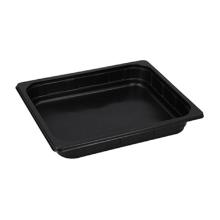 RAVIER 1/2GN PP NOIR 325X265X50MM - 1 COMP. - 3400ML (2X50) photo du produit