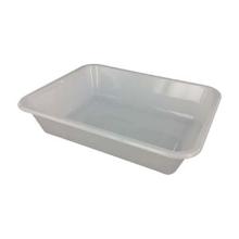 ASSIETTE MENU BORDEX CPET BLANC 226X177X50MM - 1 COMP. - 1360ML (1X306) photo du produit