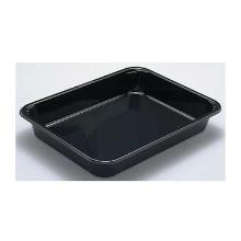 ASSIETTE MENU BORDEX CPET NOIR 226X177X50MM - 1 COMP. - 1360ML (1X306) photo du produit