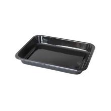 ASSIETTE MENU BORDEX CPET NOIR 226X177X35MM - 1 COMP. - 1000ML (1X504) photo du produit