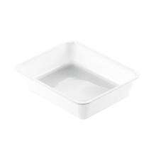 ASSIETTE MENU CPET BLANC 225X175X54MM - 1 COMP. - 1500ML (1X270) photo du produit