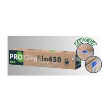 FILM ALIMENTAIRE EN BOITE DISTRIBUTEUR PRO SLIDECUTTER 45CMX300M- 8mu (6X1) photo du produit