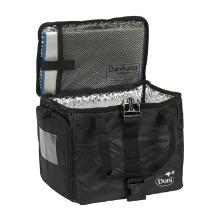 THERMOBAG AVEC BOUCLES DUNI NYLON NOIR 1/4GN 5 BARQUETTES - 275X200X240MM (5X1) photo du produit