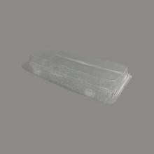 BOITE PATISSERIE PATIPACK RPET TRSP + COUVERCLE A CHARNIERE 190X90X40MM (1X600) photo du produit
