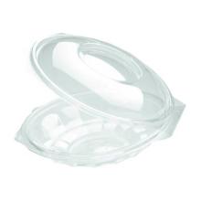 SALADBOWL AVEC COUVERCLE SH/250ML RPET CRISTAL D.150 H.49MM (1X300) photo du produit