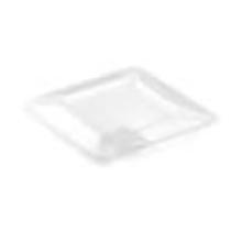 COUVERCLE PLAT RPET TRSP. 95X95X12MM > SQUARE BOWL 767110/06 767110/08 (6X50) photo du produit