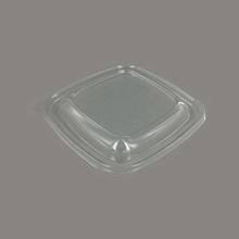 COUVERCLE DOME RPET TRSP > SQUARE BOWL 192X192MM (6X50) photo du produit