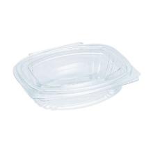 BARQUETTE PLA TRSP + COUVERCLE A CHARNIERE 160X130X42MM - 375ML (6X50) photo du produit