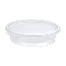 RAVIER CLEARSHOW RPET TRSP + COUV. A CHARNIERE 145X115X30MM 150ML (16X50) photo du produit