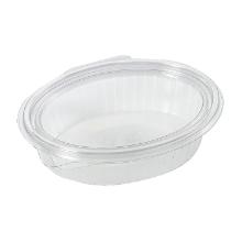 RAVIER CLEARSHOW RPET TRSP + COUV. A CHARNIERE 170X135X45MM 370ML (12X50) photo du produit