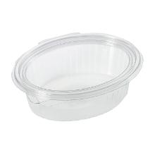 RAVIER CLEARSHOW RPET TRSP + COUV. A CHARNIERE 170X135X55MM 500ML (12X50) photo du produit