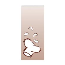 SAC POUR BAGUETTE BLANC BRUN IMPRESSION 130+82X600/620MM (10KG=1x690) photo du produit