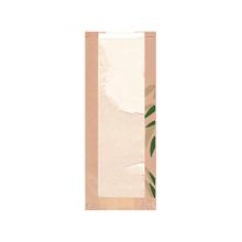 ZAK KRAFT BRUIN FEEL GREEN TRANSLUCIDE PAP. VENSTER 32GR 140+40X350MM (3X500) artikelfoto