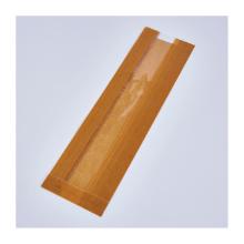 SAC KRAFT BRUN AVEC FENÊTRE 120+70X420/440MM (1X1000) photo du produit